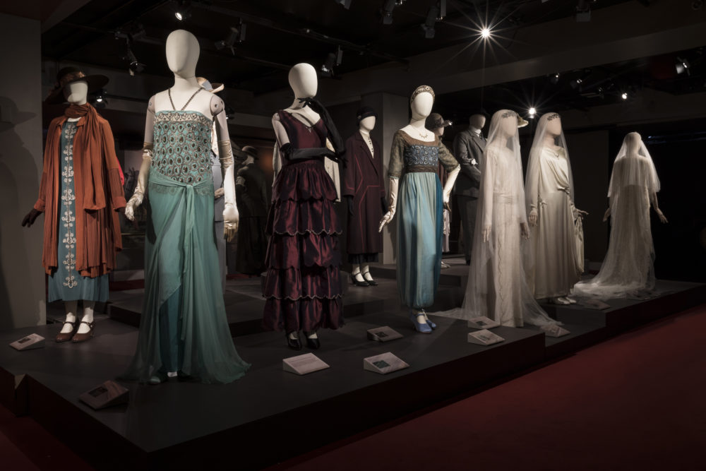 Costumes worn in "Downton Abbey." (Courtesy Rodolfo Martinez/NBCUniversal International)