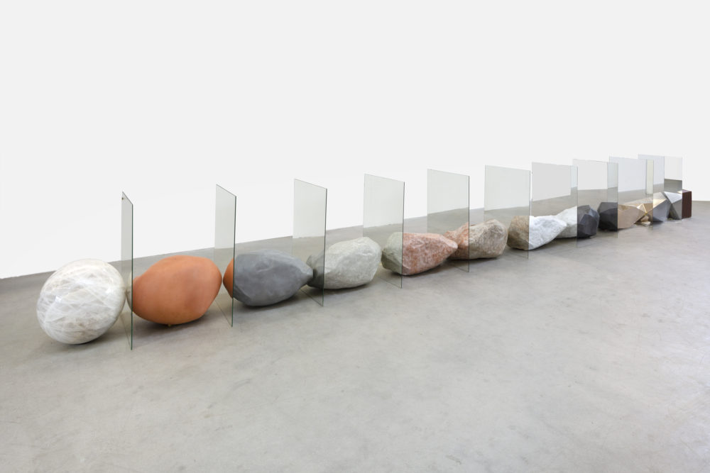Alicja Kwade, "Trans-For-Men 11 (Fibonacci)," 2019. (Courtesy Winsing Arts Foundation, Taiwan)