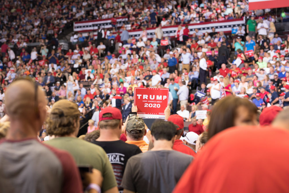 We Love Trump': Enthusiasm For President's Re-Election Is High At  Cincinnati Rally | Here & Now