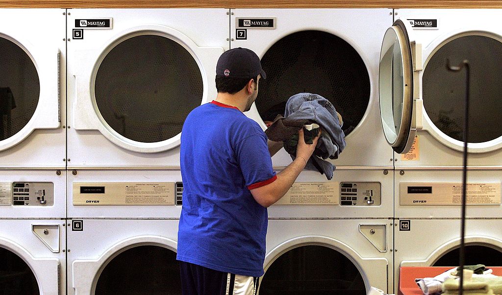 laundromat that washes clothes for you