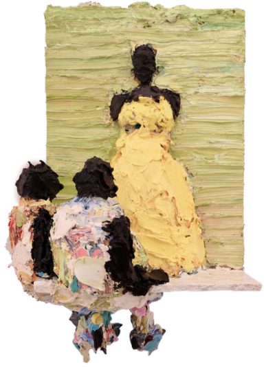 Lavaughan Jenkins, "Duchess in Yellow," 2018. (Courtesy Abigail Ogilvy Gallery)