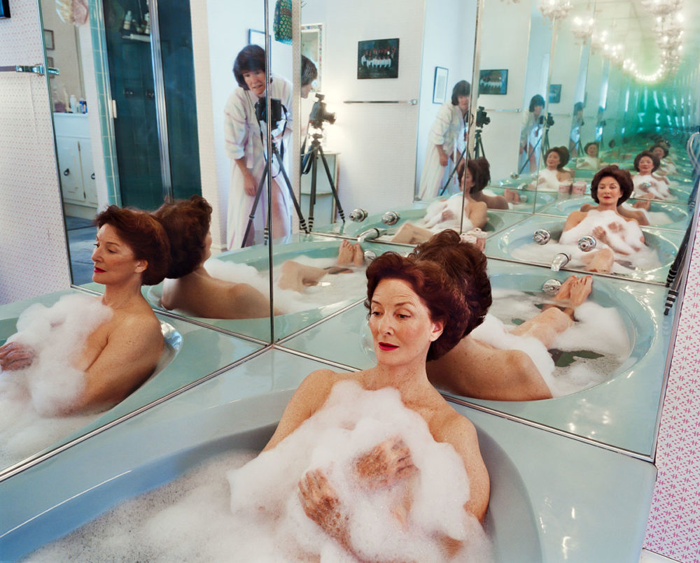 Sage Sohier, "Mum in her bathtub, Washington, D.C.," 2002. (Courtesy of the artist)