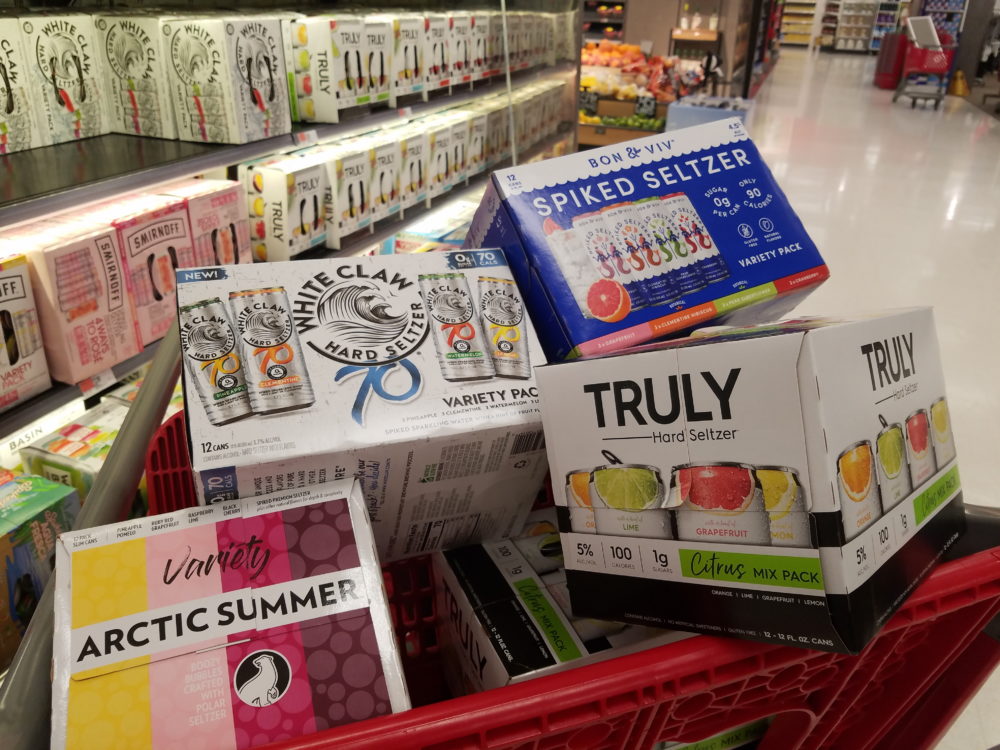 A variety of hard seltzer (Ciku Theuri/Here & Now)