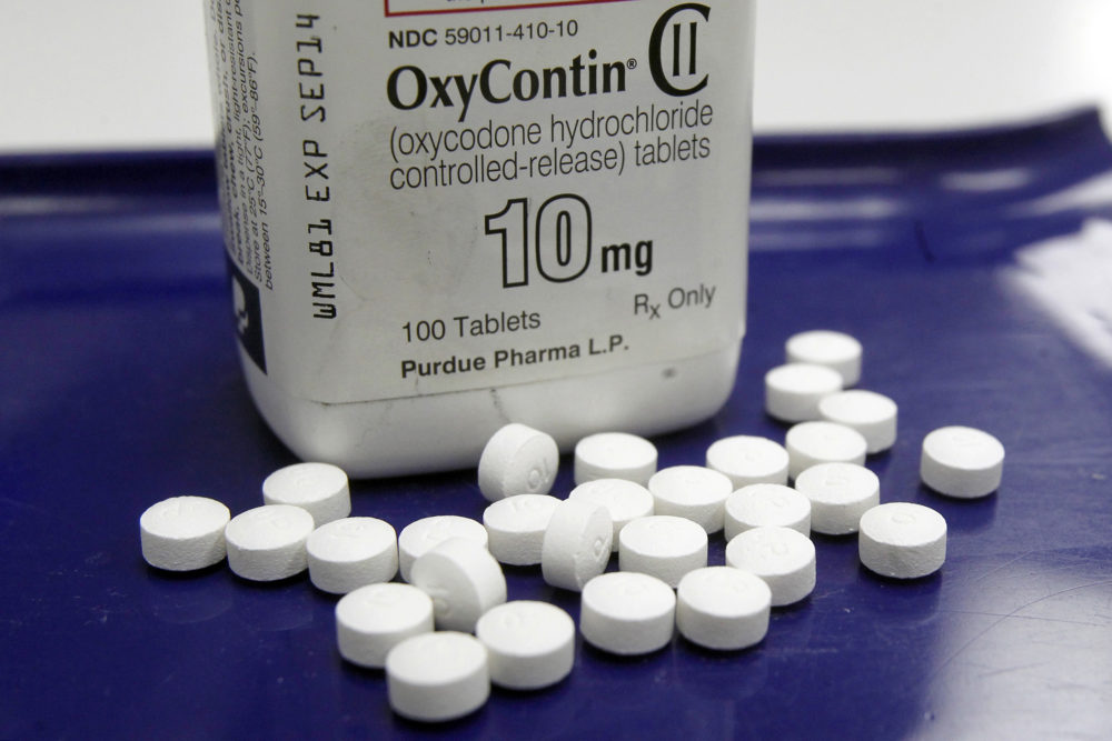 A bottle of OxyContin. (Toby Talbot/AP)