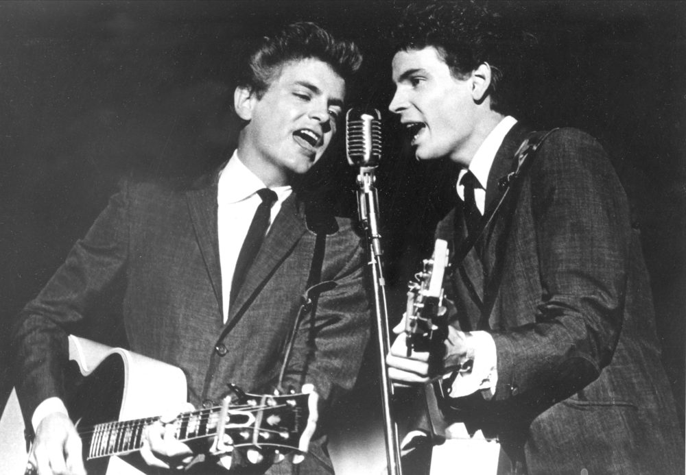 The Everly Brothers, Don and Phil, perform on July 31, 1964. (AP file photo)