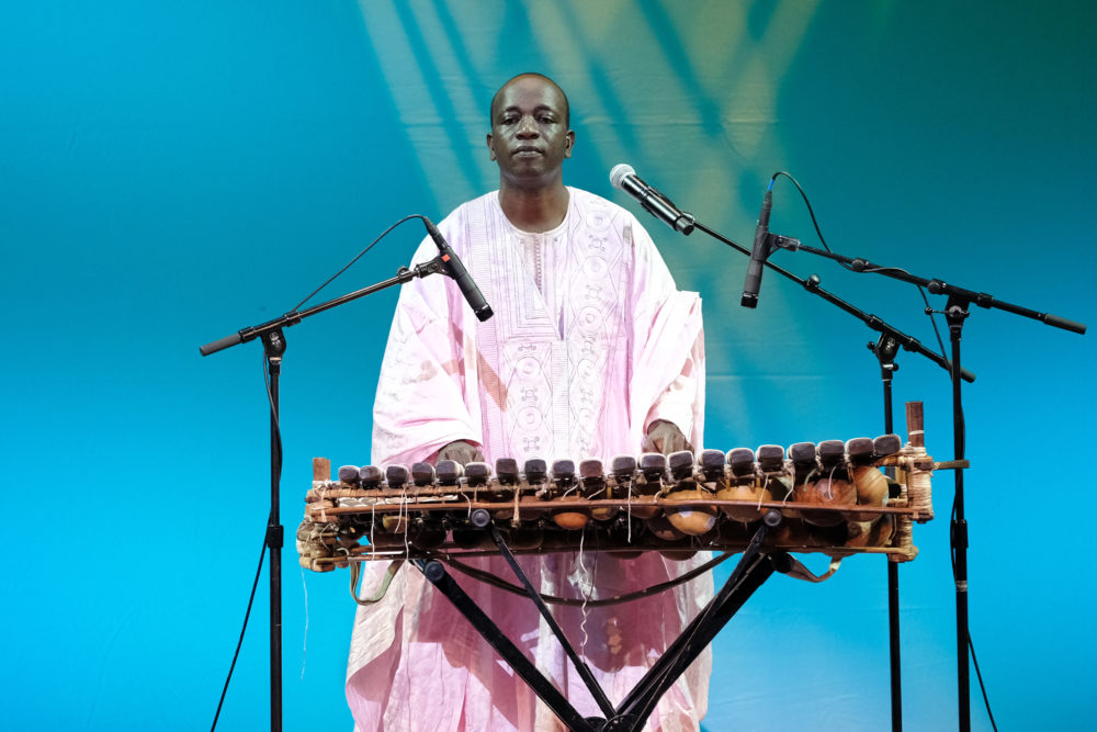 Eight hundred years ago, emperor Sundiata Keita, who founded the Mali empire, appointed Balla Kouyaté’s family as guardians of the balafon. Since then, every male relative has learned to play what is considered a sacred instrument. (Courtesy Tom Pich)