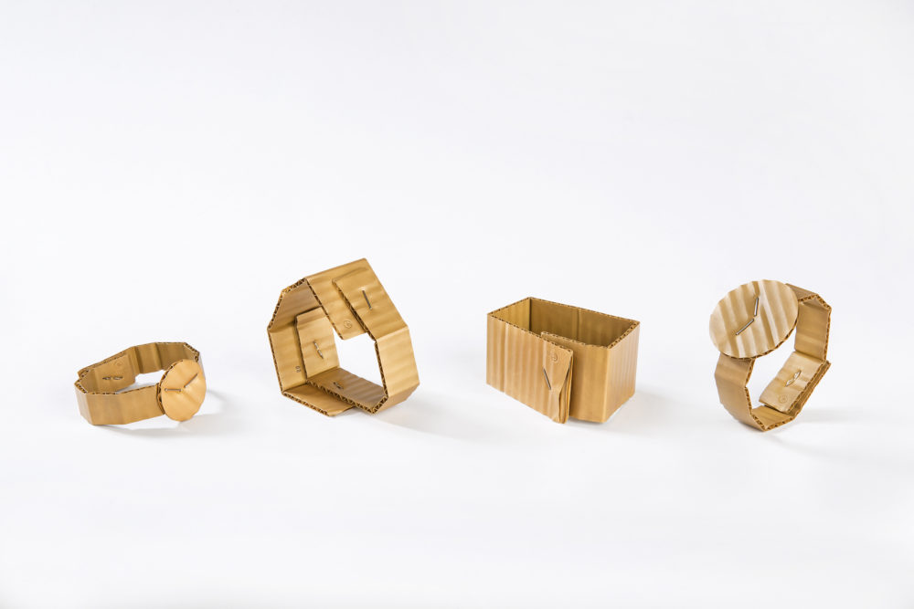 David Bielander, "Cardboard Ring," 2015. (Courtesy Dirk Eisel)