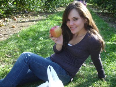 Laura Levis, pictured at Cider Hill Farm in Amesbury, Mass. (Courtesy of Peter DeMarco)