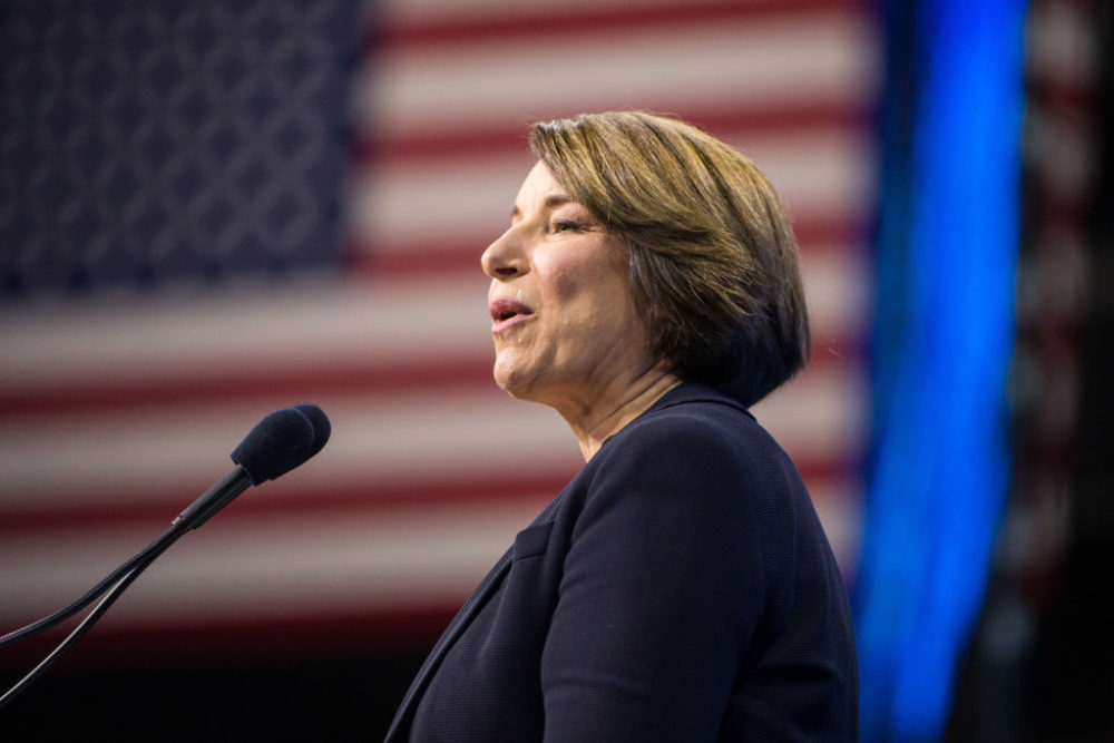 2020 Candidate Amy Klobuchar Says Her Optimistic Economic Agenda Will Attract Voters Here And Now