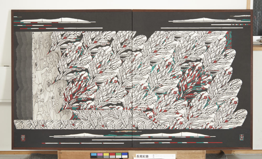 Nagao Norihisa's piece for the exhibition in Boston. (Courtesy Society of Arts + Crafts)