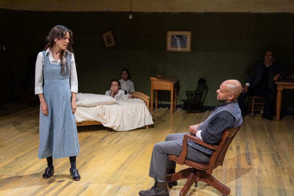 Susannah Millonzi and Ryan Quinn in "The Crucible." (Courtesy Nile Scott Shots)