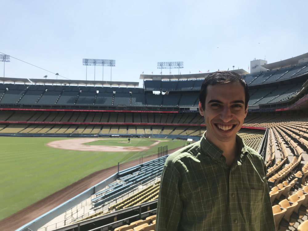 When Ben Zauzmer was first asked to fly to Dallas for the L.A. Dodgers' fantasy football draft, he assumed it was a joke. (Susan Valot/Only A Game)