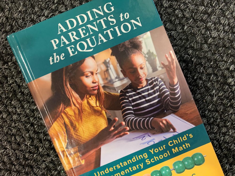 "Adding Parents to the Equation" aims to help parents help their kids with their math. (Paris Alston/WBUR)