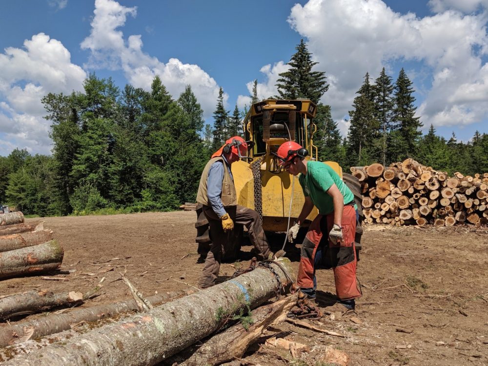 Instructor Paul Pillis teaches student Fabien Shattuck. (Fernando Narro)