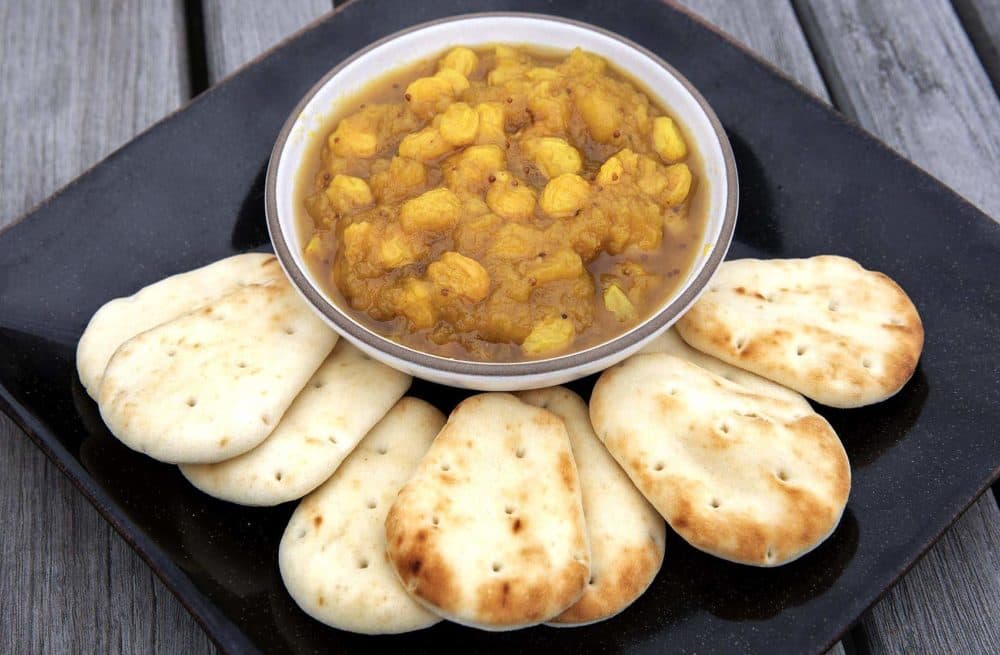 Apple Chutney with Chiles, Ginger and Raisins (Robin Lubbock/WBUR)