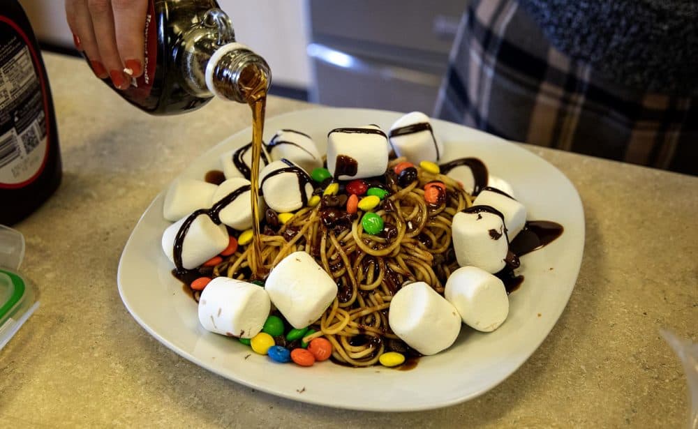 Buddy's Spaghetti (Robin Lubbock/WBUR)