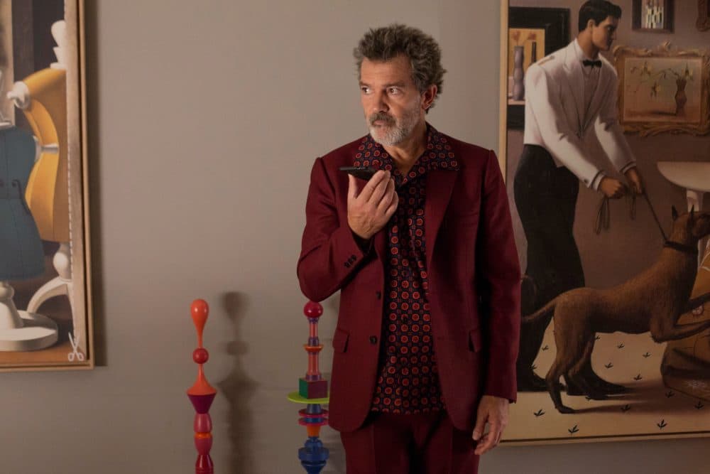 Antonio Banderas as film director named Salvador Mallo in writer-director Pedro Almodóvar’s "Pain and Glory." (Courtesy Manolo Pavón/El Deseo and Sony Pictures Classics)