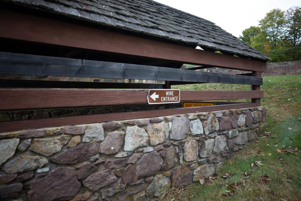 Old New-Gate Prison & Copper Mine in East Granby, Conn. (Patrick Skahill/Connecticut Public Radio)