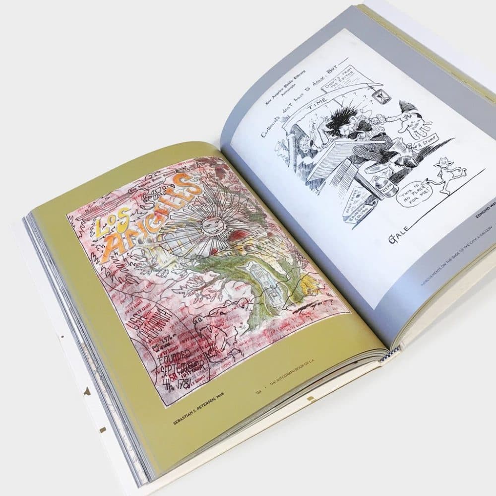 The Autograph Book of L.A. (Courtesy of Los Angeles Public Library)