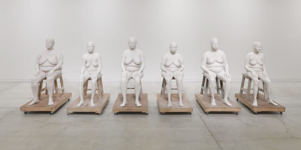 Bharti Kher's "Six Women." (Courtesy Isabella Stewart Gardner Museum)