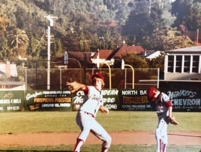 Newsom grew up playing baseball. (Courtesy Gavin Newsom)