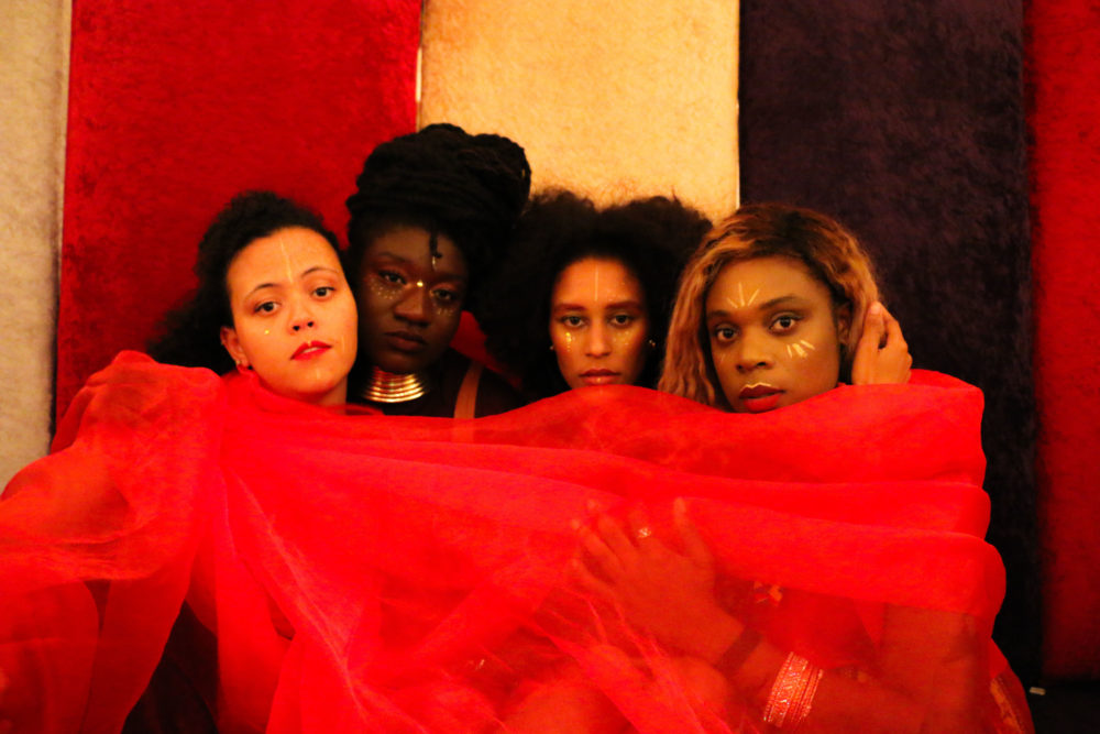 Afro-futurism dares to synthesize spaces where Black people are at its center. This is the foundation that playwrights Porsha Olayiwola and Marshall "Gripp" Gillson's newest theater experience, "Spirit," builds on. (Courtesy)