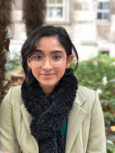 Melissa Gurusinghe, 21, says Parliament should deliver on Brexit. She doesn't think there should be a second referendum. (Jeremy Hobson/Here & Now)