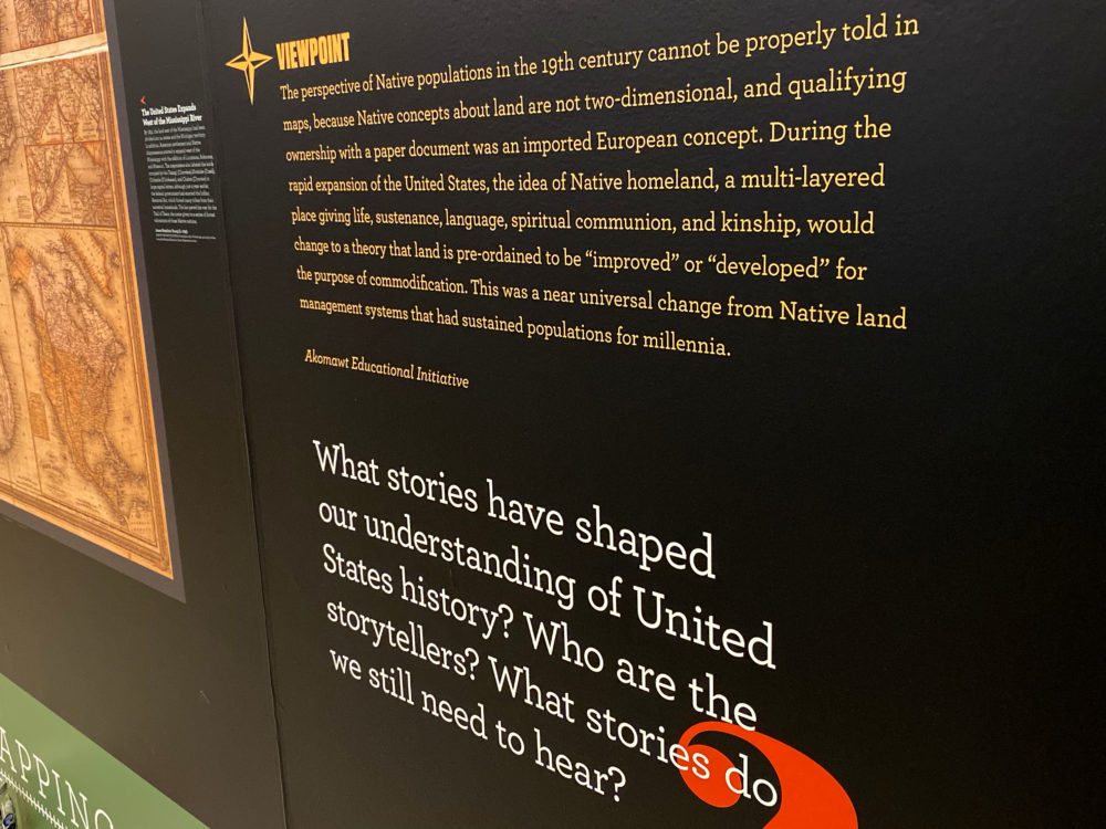 A Viewpoint on display in the BPL's exhibition. (Courtesy Leventhal Map & Education Center)