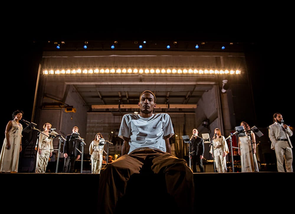 “Triptych (Eyes of One on Another)” is an anti-biopic, convention-bending operatic experience produced by ArKtype and presented by ArtsEmerson and the Celebrity Series of Boston. (Courtesy ArtsEmerson)
