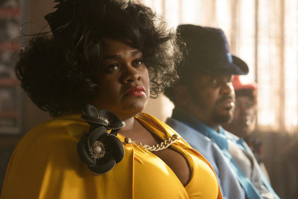 Da’Vine Joy Randolph as Lady Reed and Craig Robinson as Ben Taylor in "Dolemite Is My Name." (Courtesy François Duhamel)