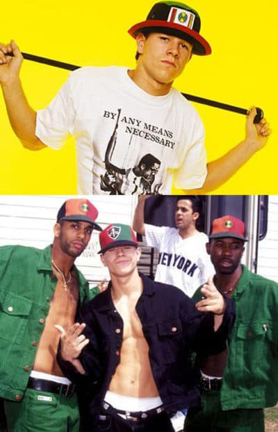 Mark Wahlberg aka "Marky Mark," 1992 (Courtesy of Cross Colours Archive)