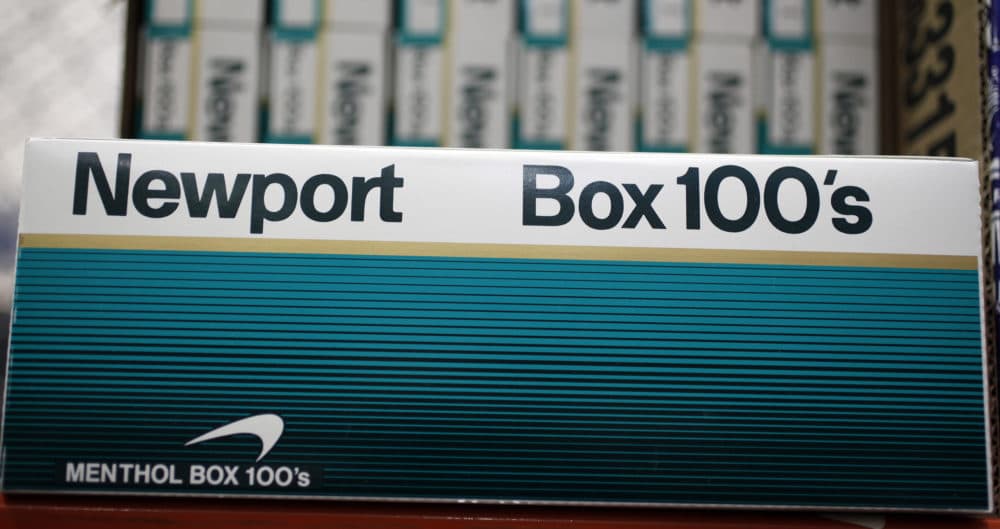 In this 2009 file photo, a carton of Newport cigarettes are seen on display at Costco in Mountain View, Calif. (Paul Sakuma/AP)