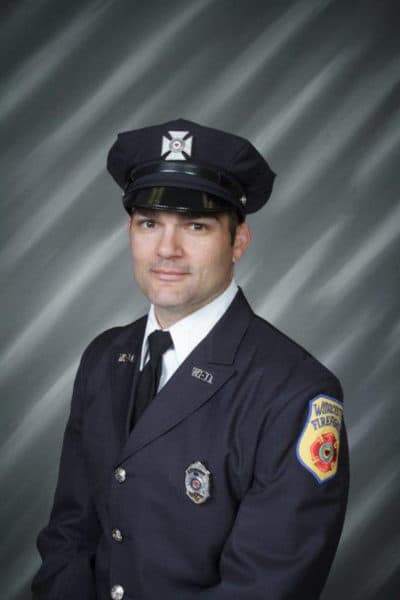 Lt. Jason Menard. (Courtesy of Worcester Fire Department)