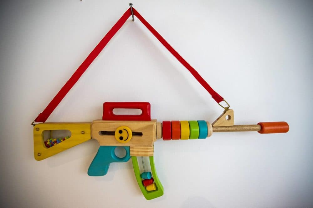 Nathaniel Lewis's "Automatic Fun." (Jesse Costa/WBUR)
