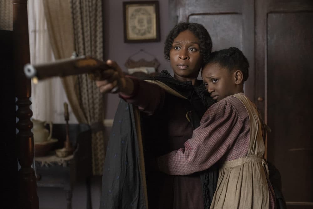 Cynthia Erivo stars as Harriet Tubman and Aria Brooks as Anger (age 8) in &quot;Harriet,&quot; a Focus Features release. (Glen Wilson/Focus Features)