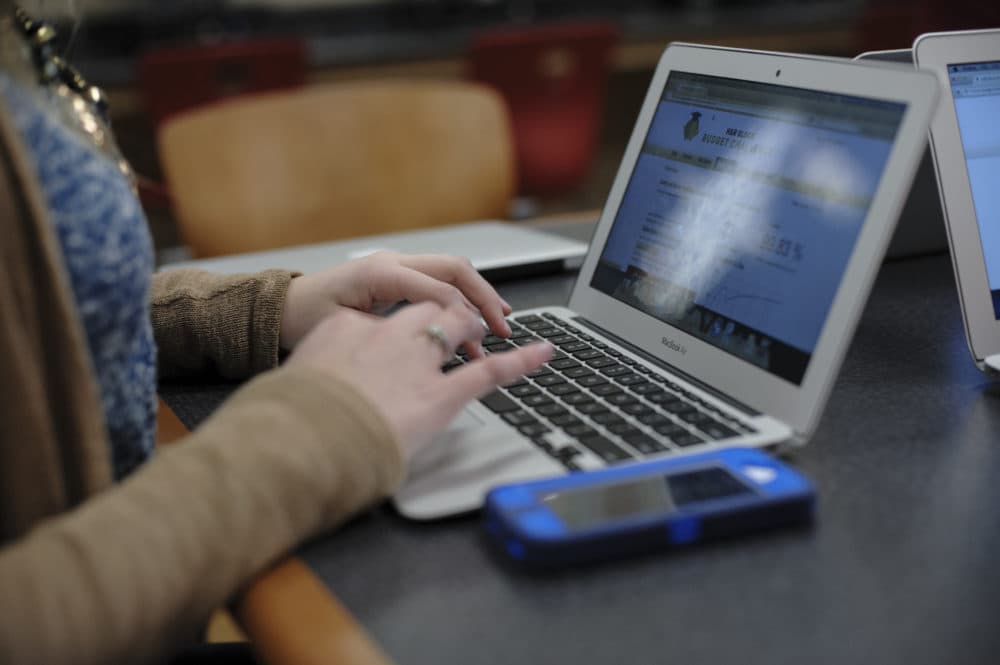 Abusive partners are perpetuating familiar forms of intimate partner violence using technology. (Jeff White/AP)