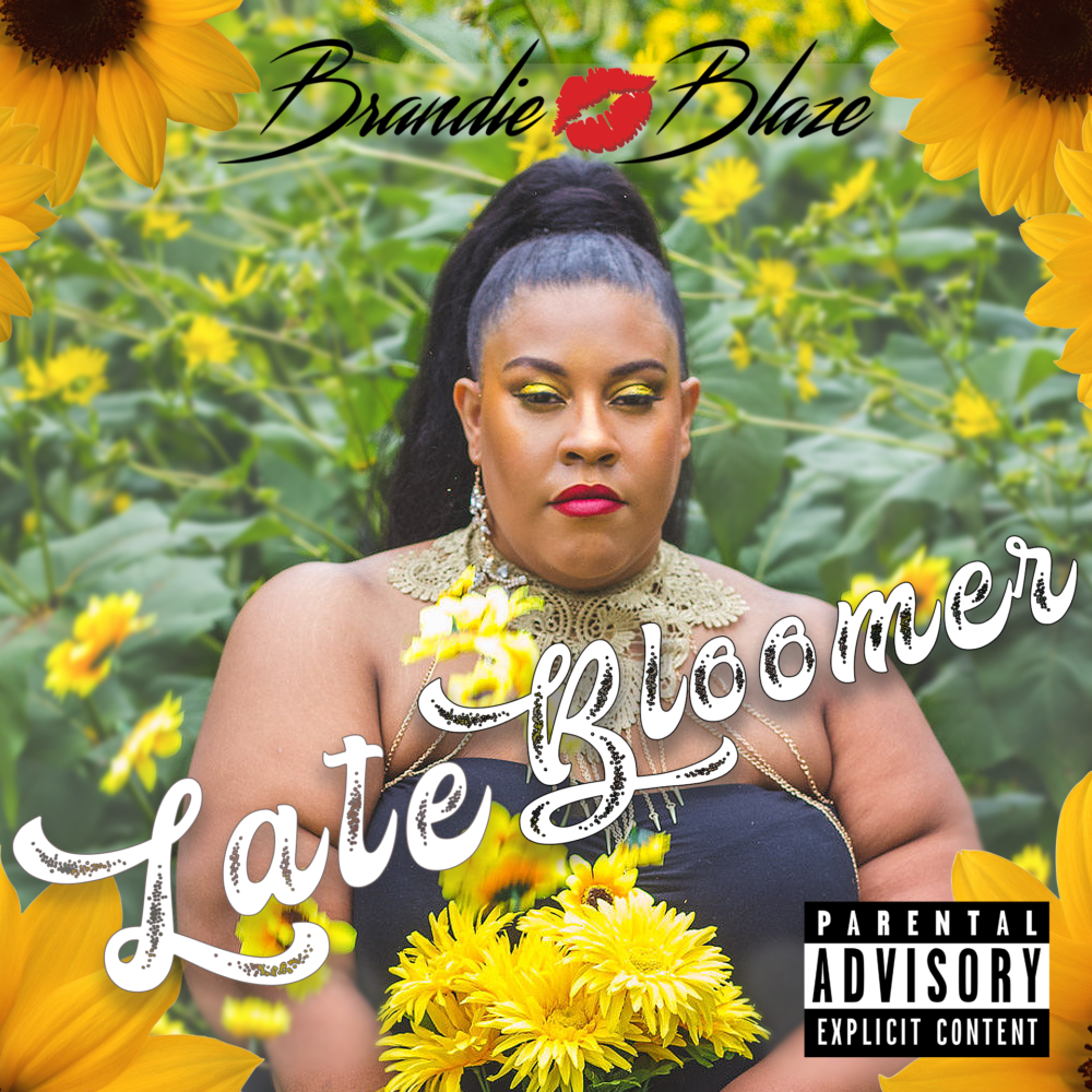 The album art for Brandie Blaze's upcoming album "Late Bloomer." (Courtesy)