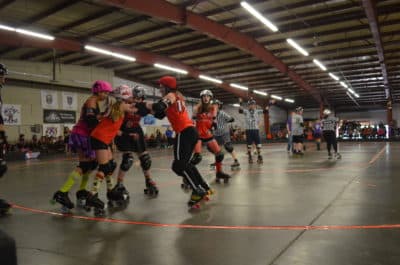 The Derby Brats competing at the Rat's Nest. (Courtesy Eilís O'Neill)