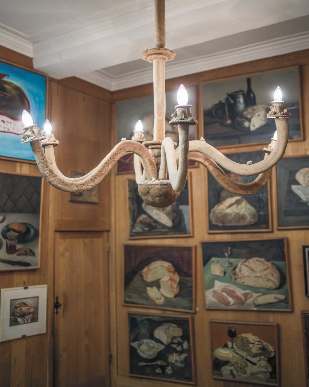 Dali Bread Chandelier (Photo by Philippe Vaurès Santamaria)