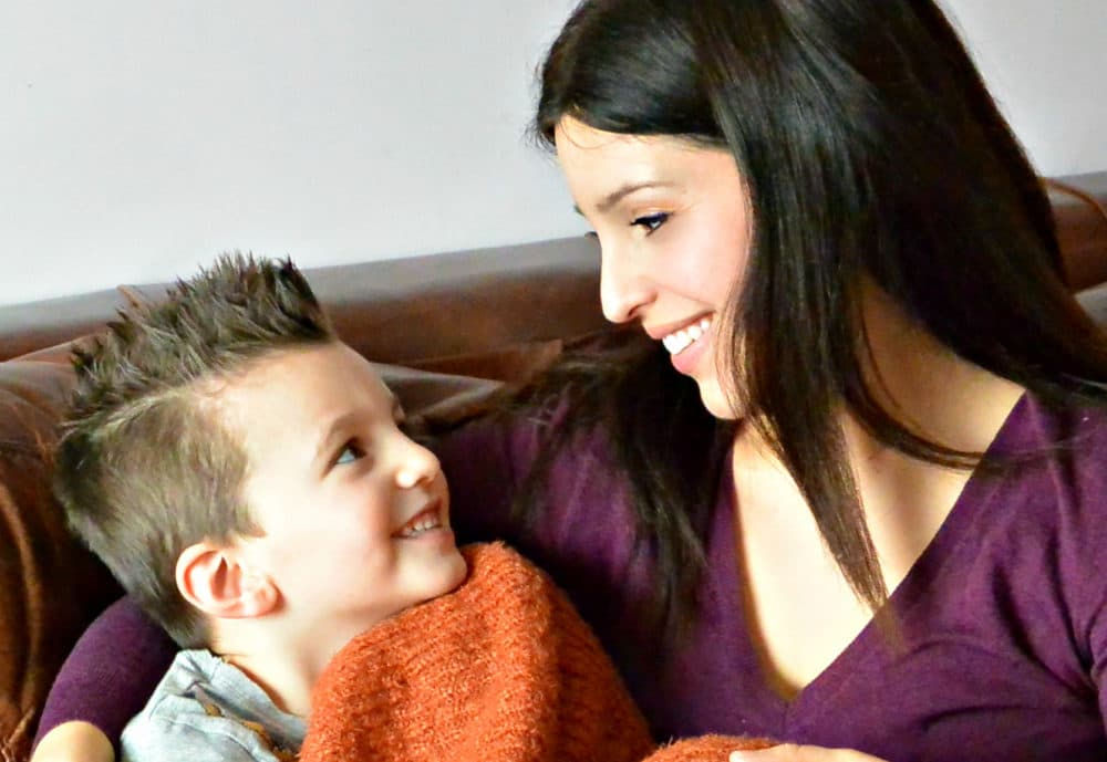 "Mama I have long known, is not just a title, but a promise." Jacob on the eve of his 5th birthday. (Courtesy of Mimi Lemay and Houghton Mifflin Harcourt)