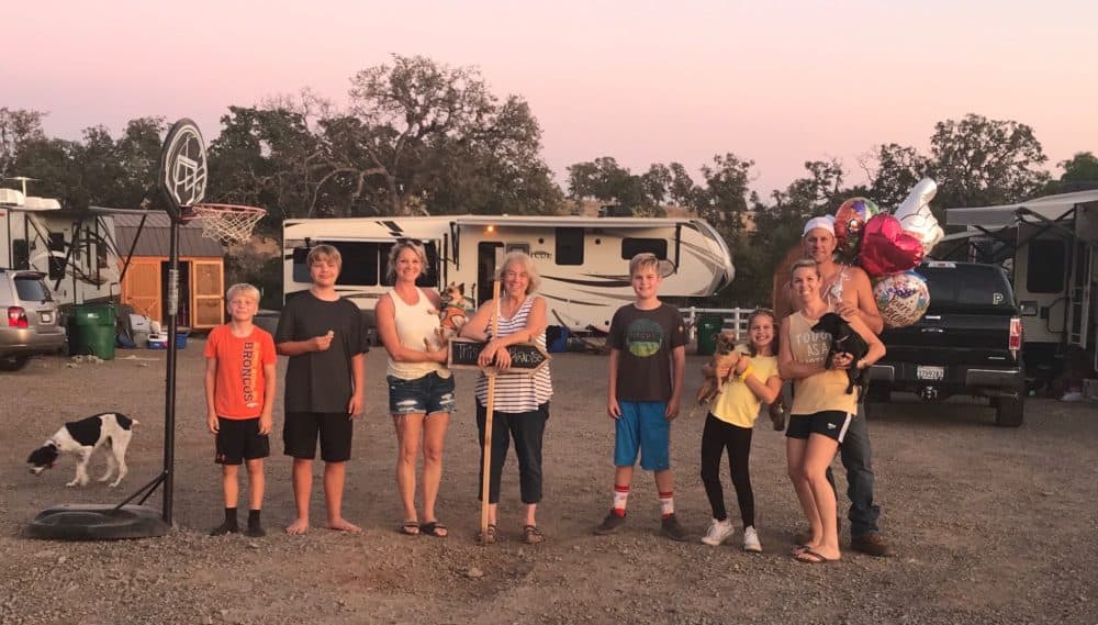 Carrie Stratton and family. (Courtesy of the Stratton family)