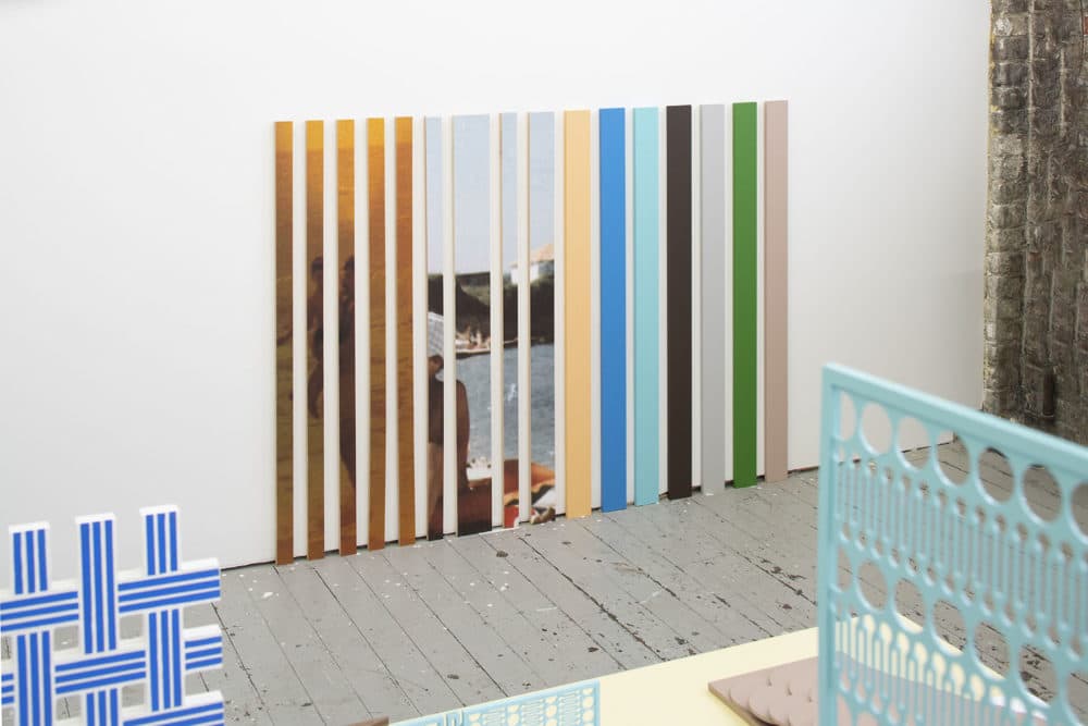 A piece in Katarina Burin and Farhad Mirza’s “a low storey between two others.” (Courtesy)