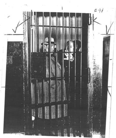 Meyer Luckman in jail after his second arrest, in November 1935. (Courtesy of Luckman Family)