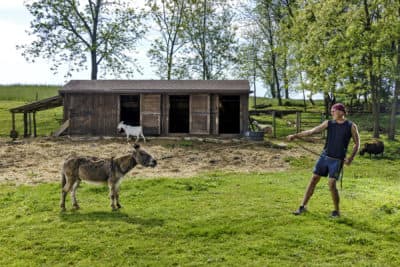 Sherman came to live with the McDougall family in 2015. (Matt Roth)