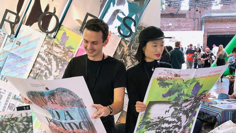 Visitors at the Boston Art Book Fair in 2018 (Courtesy Boston Art Book Fair)