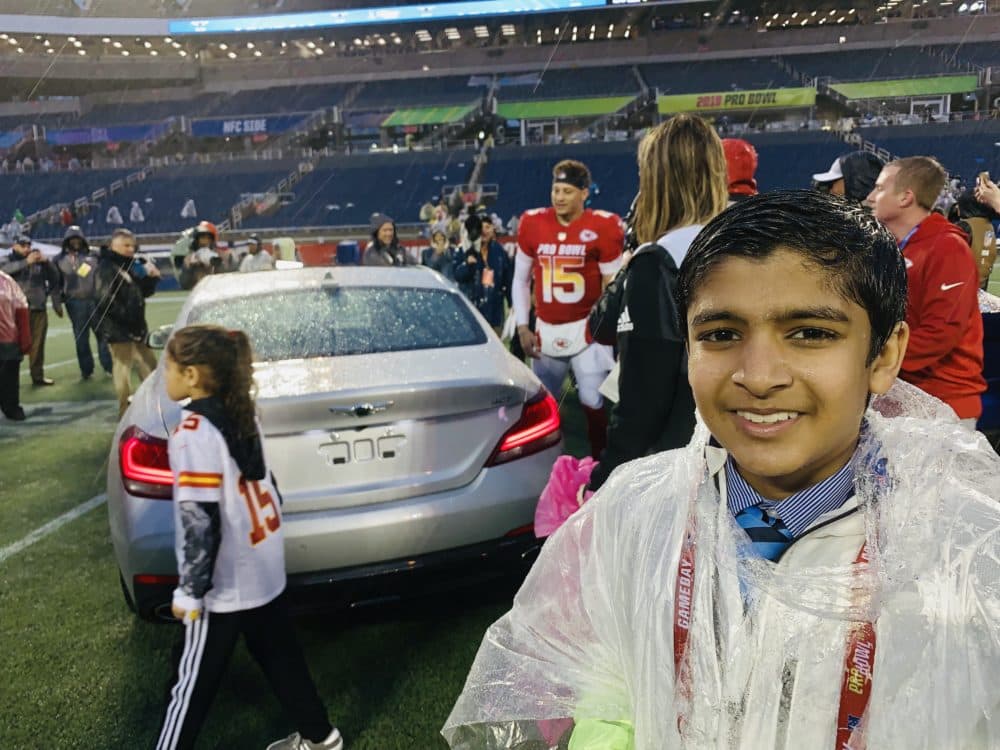 Global Kid Media at the 2019 Pro Bowl. (Courtesy Vipul Gupta)