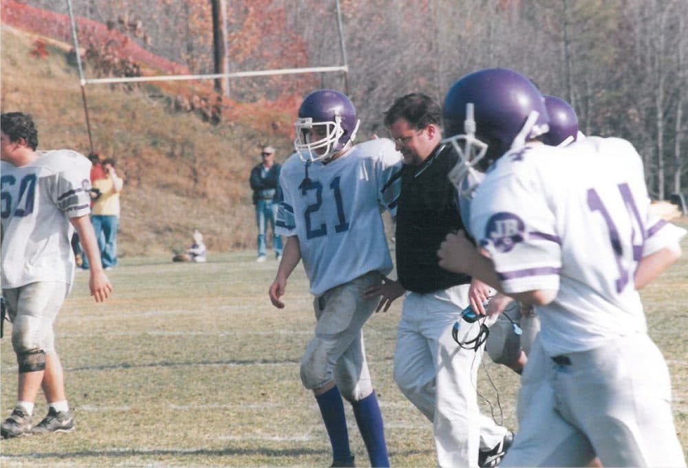 Josh Keefe says his team had never held a lead during his high school football tenure. (Courtesy Josh Keefe)