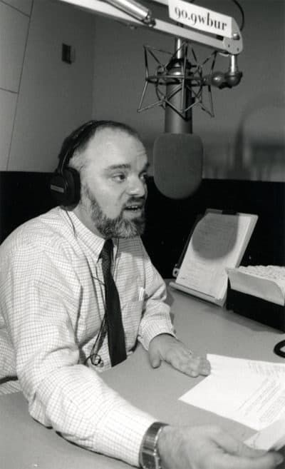 The host of WBUR's Morning Edition, Bob Oakes.