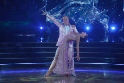 Sean Spicer and his dance partner on November 11, 2019. (Courtesy "Dancing With The Stars" Disney | ABC)
