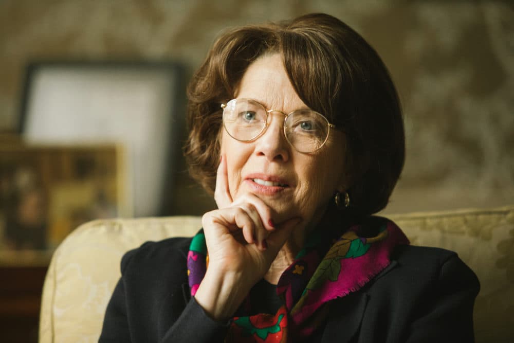 Annette Bening as Senator Dianne Feinstein in "The Report." (Courtesy Atsushi Nishijima/Amazon Studios)